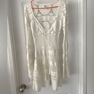 Rat & Boa crochet cover up dress